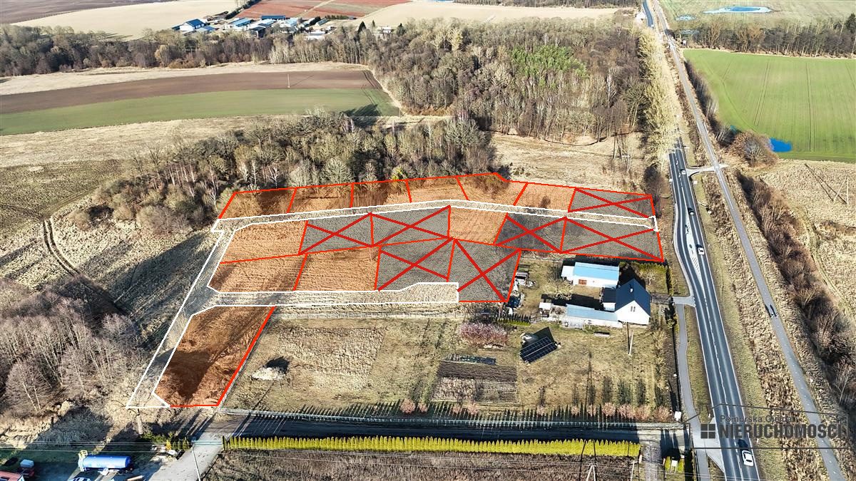 Działki budowlane przy lesie w Redle, 11 km od Połczyna-Zdroju
