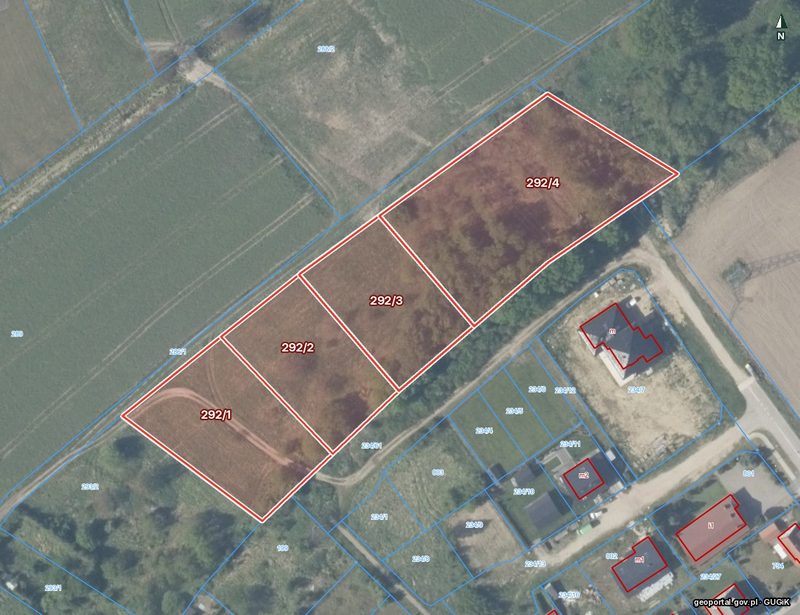 Działka na sprzedaż 1 604 m²: Działki budowlane w Resko