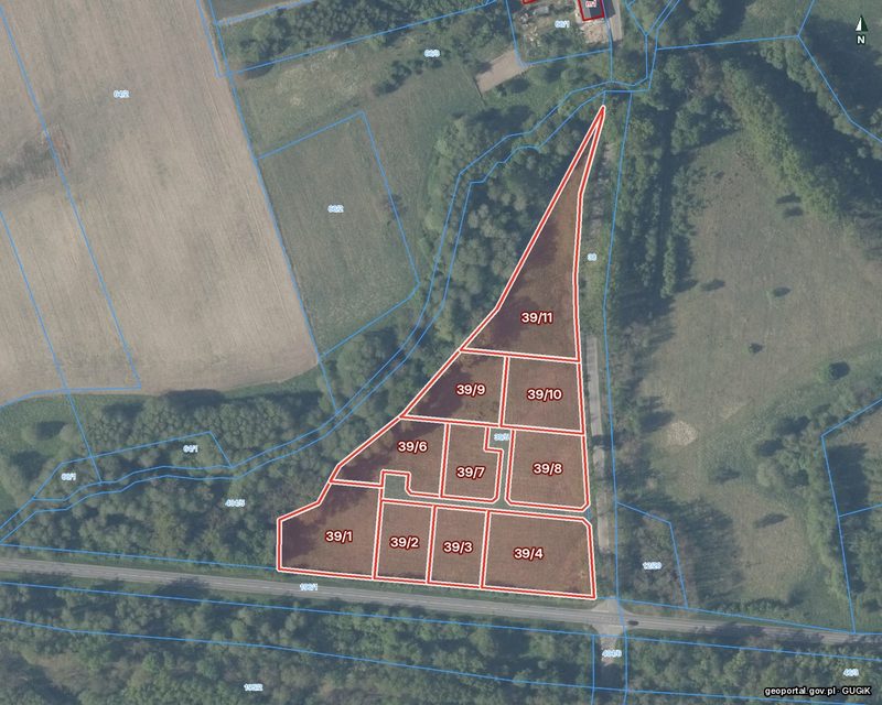 Działka na sprzedaż 958 m²: Działki budowlane na sprzedaż w Starogardzie
