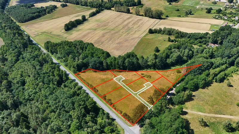 Działka na sprzedaż 958 m²: Działki budowlane na sprzedaż w Starogardzie