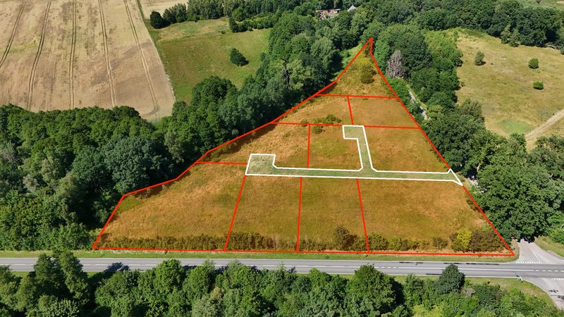 Działka na sprzedaż 958 m²: Działki budowlane na sprzedaż w Starogardzie