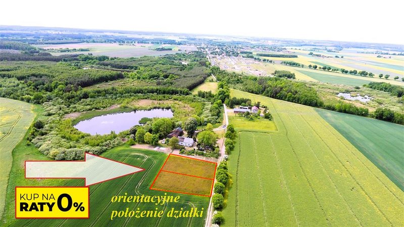 Działka na sprzedaż 1 228 m²: Działki budowlane na sprzedaż w Siemyślu