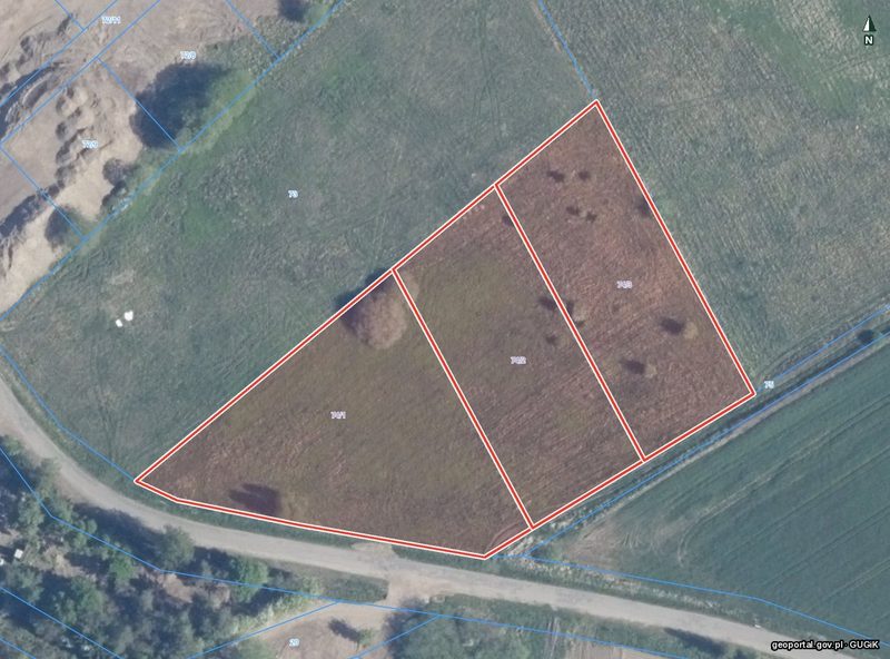 Działka na sprzedaż 2 400 m²: Działki budowlane na sprzedaż w Gosławiu