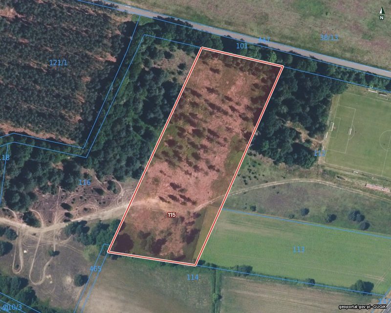 Działka na sprzedaż 14 497 m²: Działka na sprzedaż w Kuźniczysku