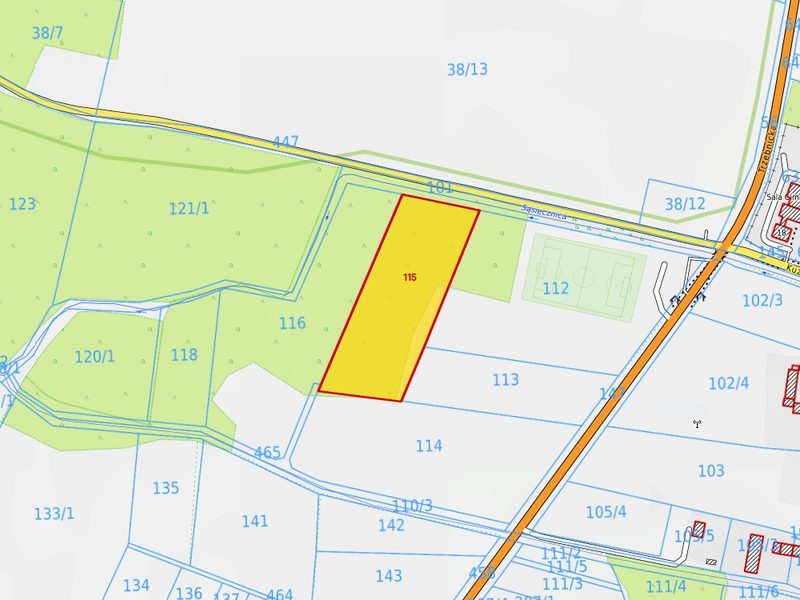 Działka na sprzedaż 14 497 m²: Działka na sprzedaż w Kuźniczysku