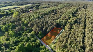 Building plots in a forest clearing in Obrębizna, 5 km from Turek, photo 3