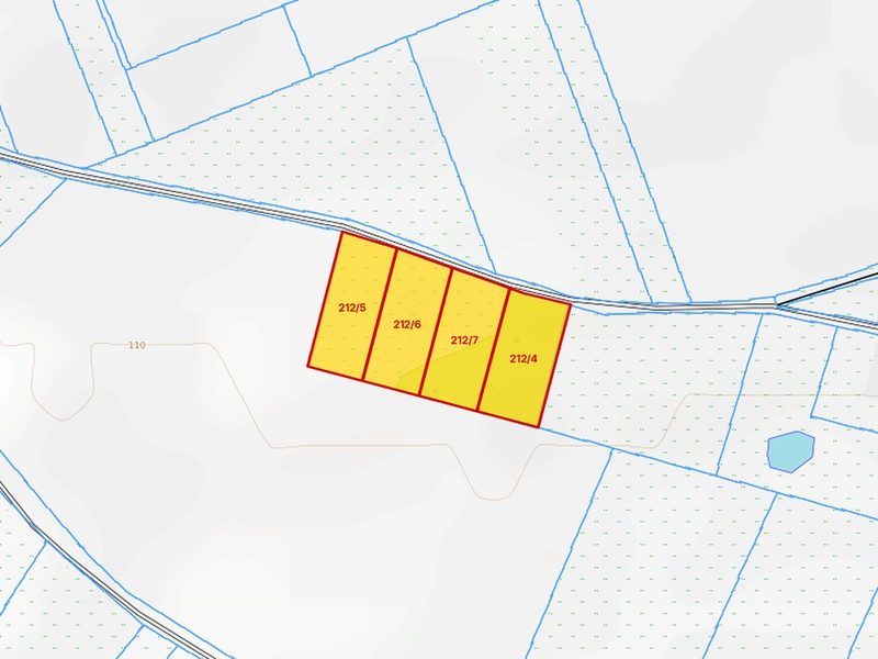 Działka na sprzedaż 2 936 m²: Cztery działki budowlane wśród pól w Kowalkach, 9 km od Tychowa
