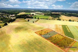 Działki budowlane wśród pól w Kowalkach, 9 km od Tychowa, zdjęcie 2