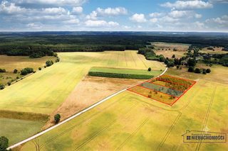 Działki budowlane wśród pól w Kowalkach, 9 km od Tychowa, zdjęcie 1