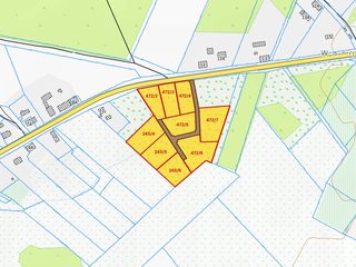Dziewięć działek budowlanych przy asfalcie w Warninie, 8 km od Tychowa zdjęcie 12