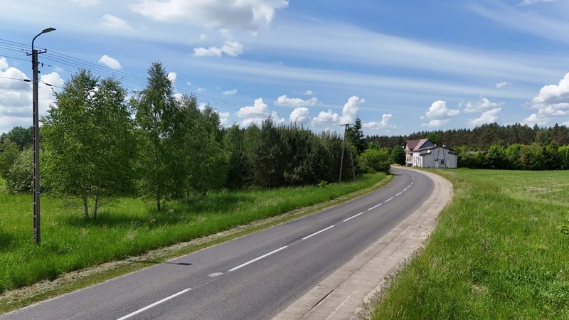 Działka na sprzedaż 1 291 m²: Dziewięć działek budowlanych przy asfalcie w Warninie, 8 km od Tychowa