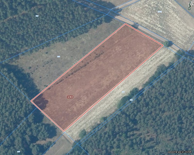 Działka na sprzedaż 9 039 m²: Działka budowlana na sprzedaż w Nowym Jastrzębsku