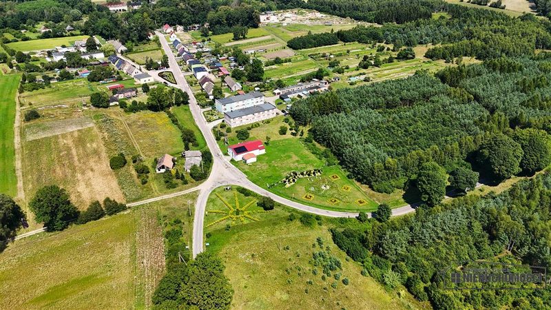 Działka na sprzedaż 1 025 m²: Trzy działki budowlane przy asfalcie w Ząbrowie, 18 km od Świdwina