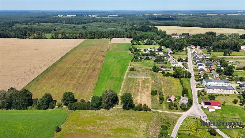 Działka na sprzedaż 1 025 m²: Trzy działki budowlane przy asfalcie w Ząbrowie, 18 km od Świdwina