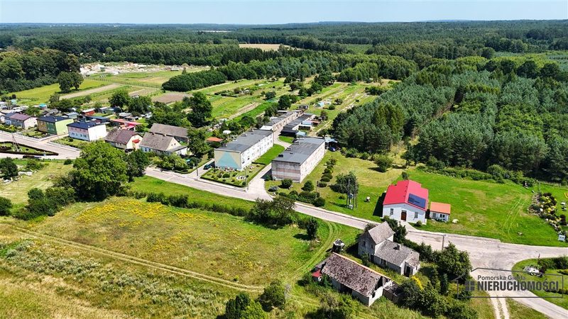 Działka na sprzedaż 1 025 m²: Trzy działki budowlane przy asfalcie w Ząbrowie, 18 km od Świdwina