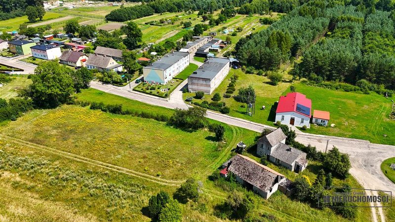Działka na sprzedaż 1 025 m²: Trzy działki budowlane przy asfalcie w Ząbrowie, 18 km od Świdwina